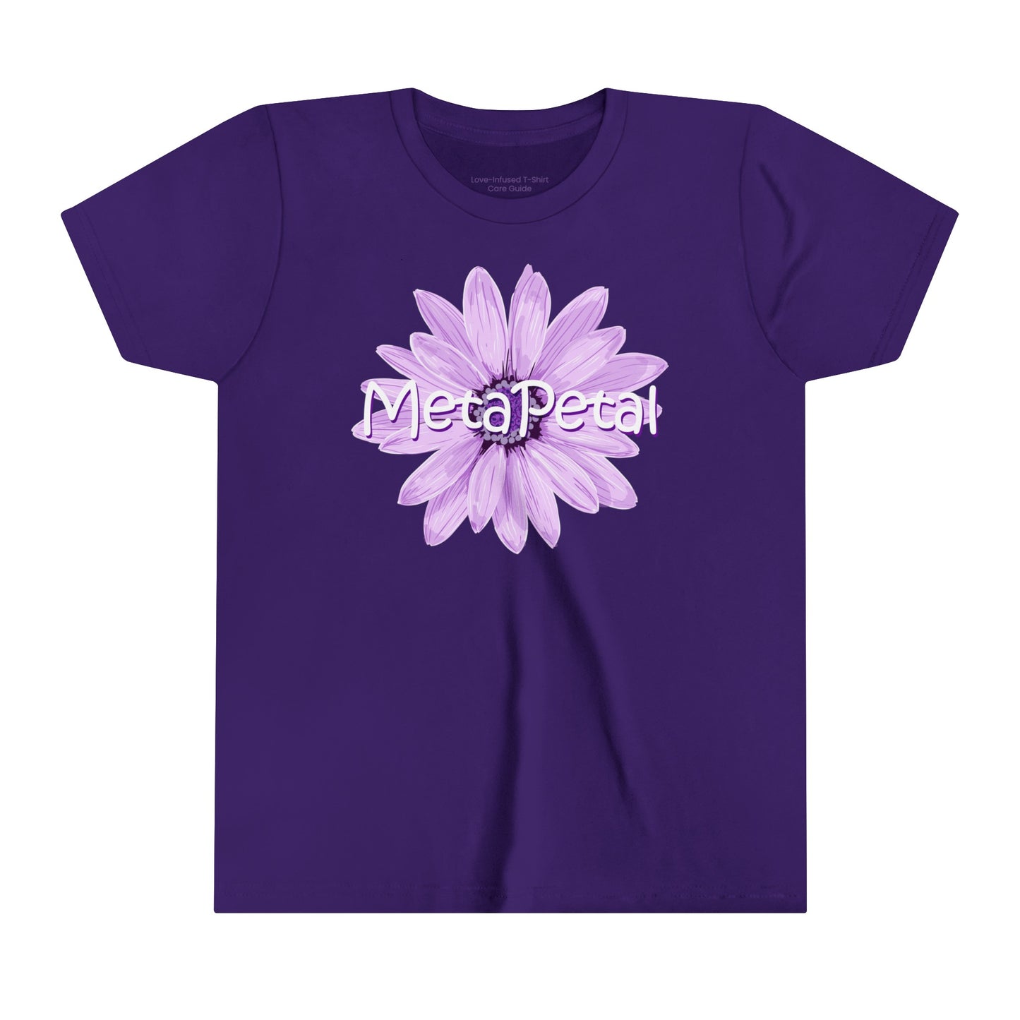 MetaPetal Flower Logo Youth Tee