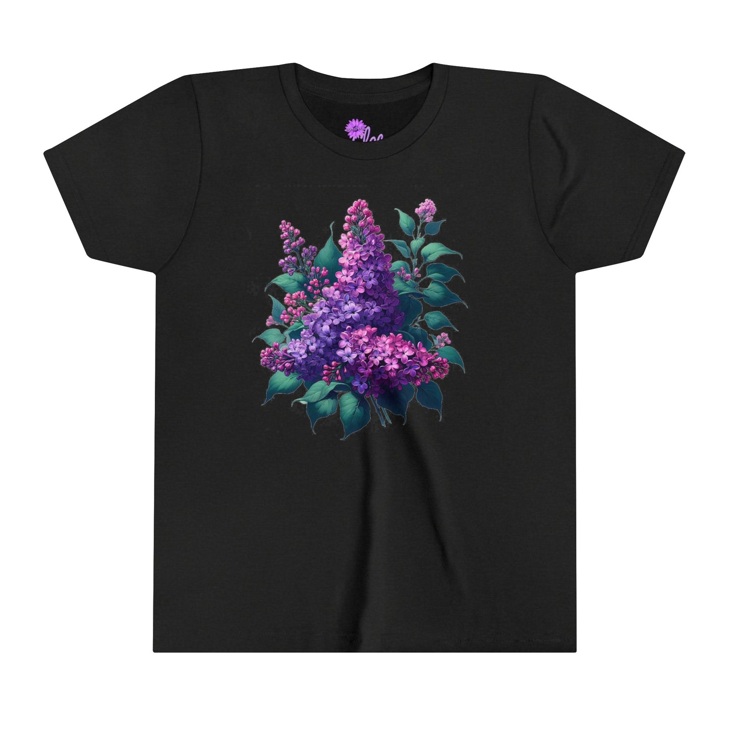 Youth Floral Tee - Petal Collector Series (Lilac)