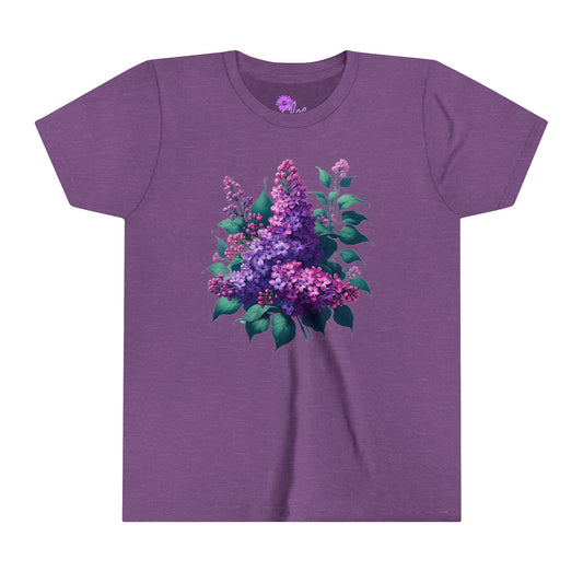 Youth Floral Tee - Petal Collector Series (Lilac)