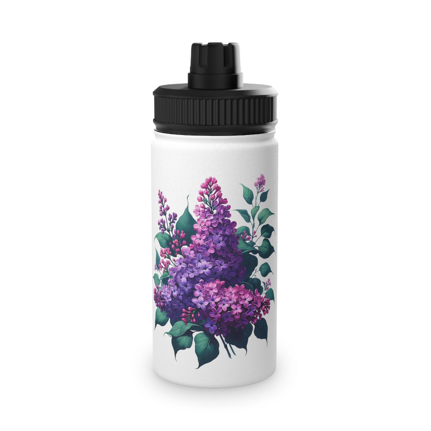 Stainless Steel Water Bottle - Petal Collector Series (Lilac)