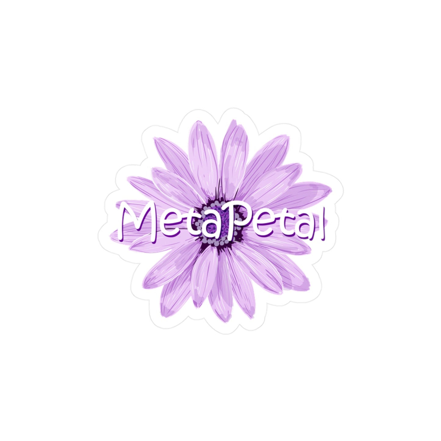 MetaPetal Logo Sticker