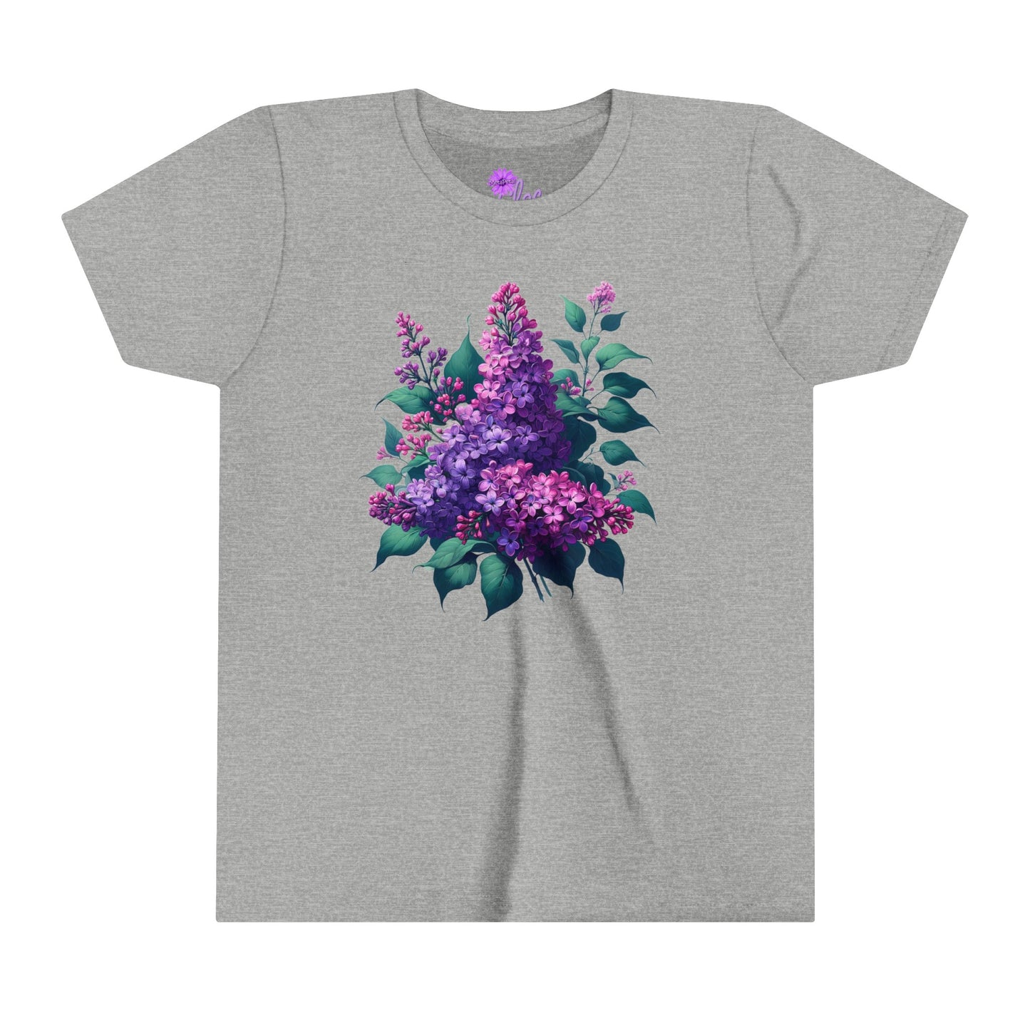 Youth Floral Tee - Petal Collector Series (Lilac)