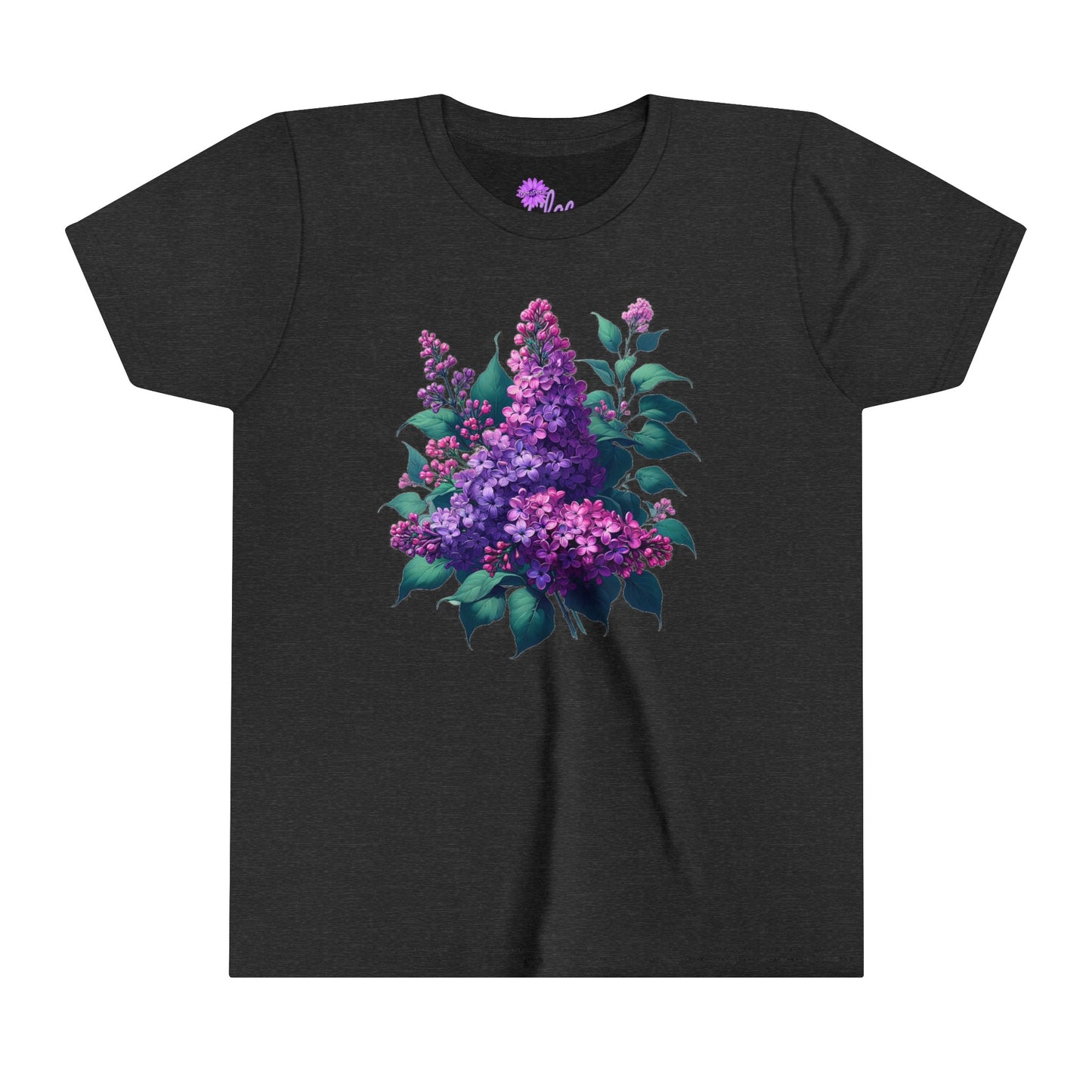 Youth Floral Tee - Petal Collector Series (Lilac)