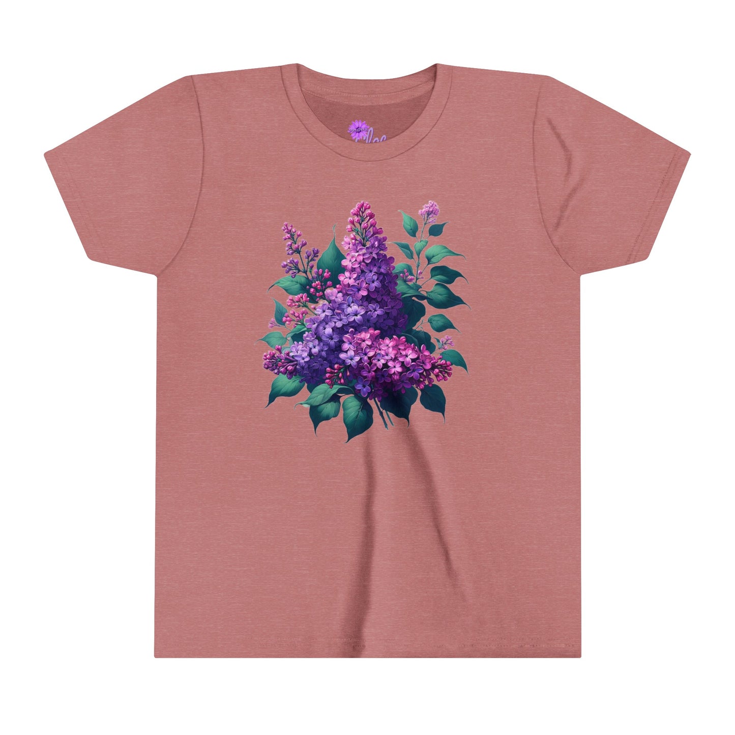 Youth Floral Tee - Petal Collector Series (Lilac)